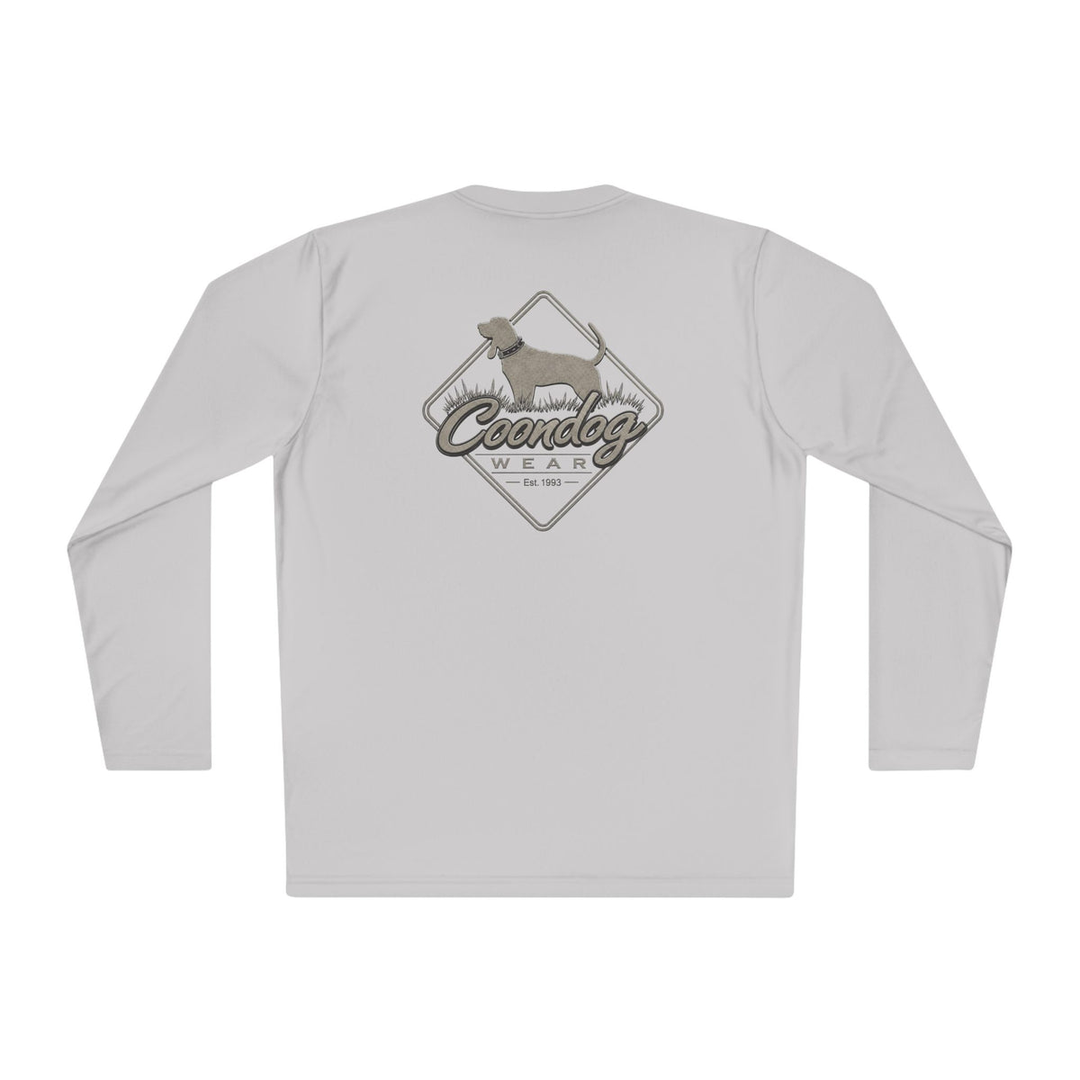Coondog Stone Cold Concrete Diamond Performance Long Sleeve Shirt