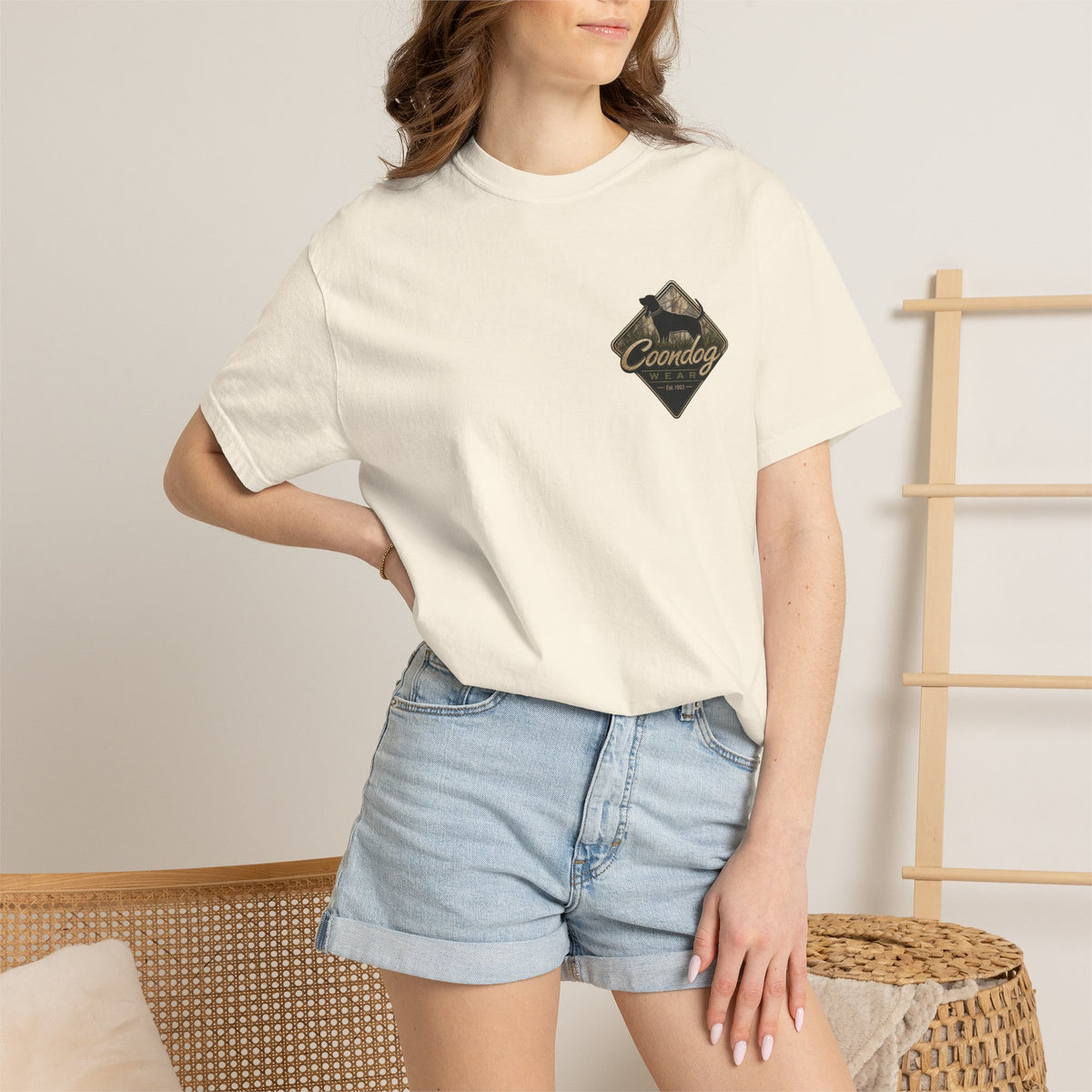 Coondog Hardwood Diamond Hunting T-Shirt