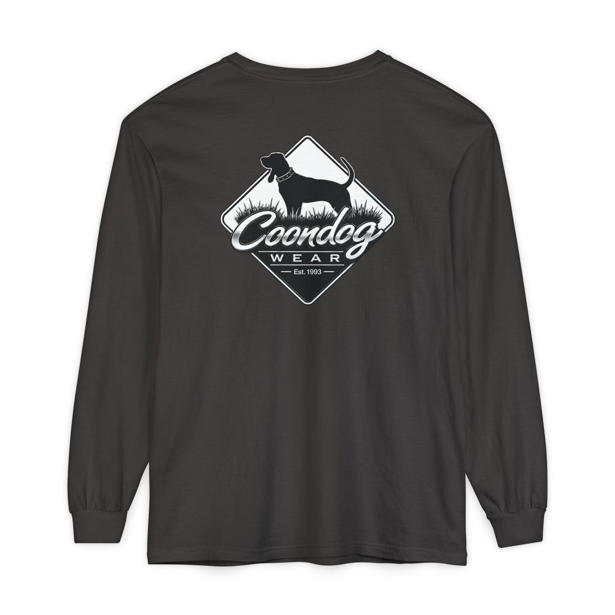 Coondog Classic White Diamond Hunting Long Sleeve Shirt