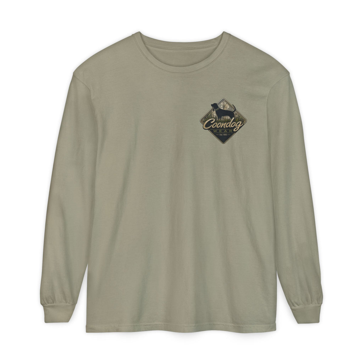 Coondog Hardwood Diamond Hunting Long Sleeve Shirt