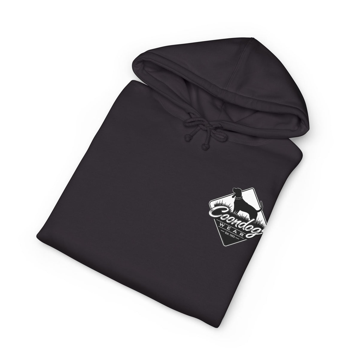 Coondog Classic White Diamond Heavyweight Hoodie