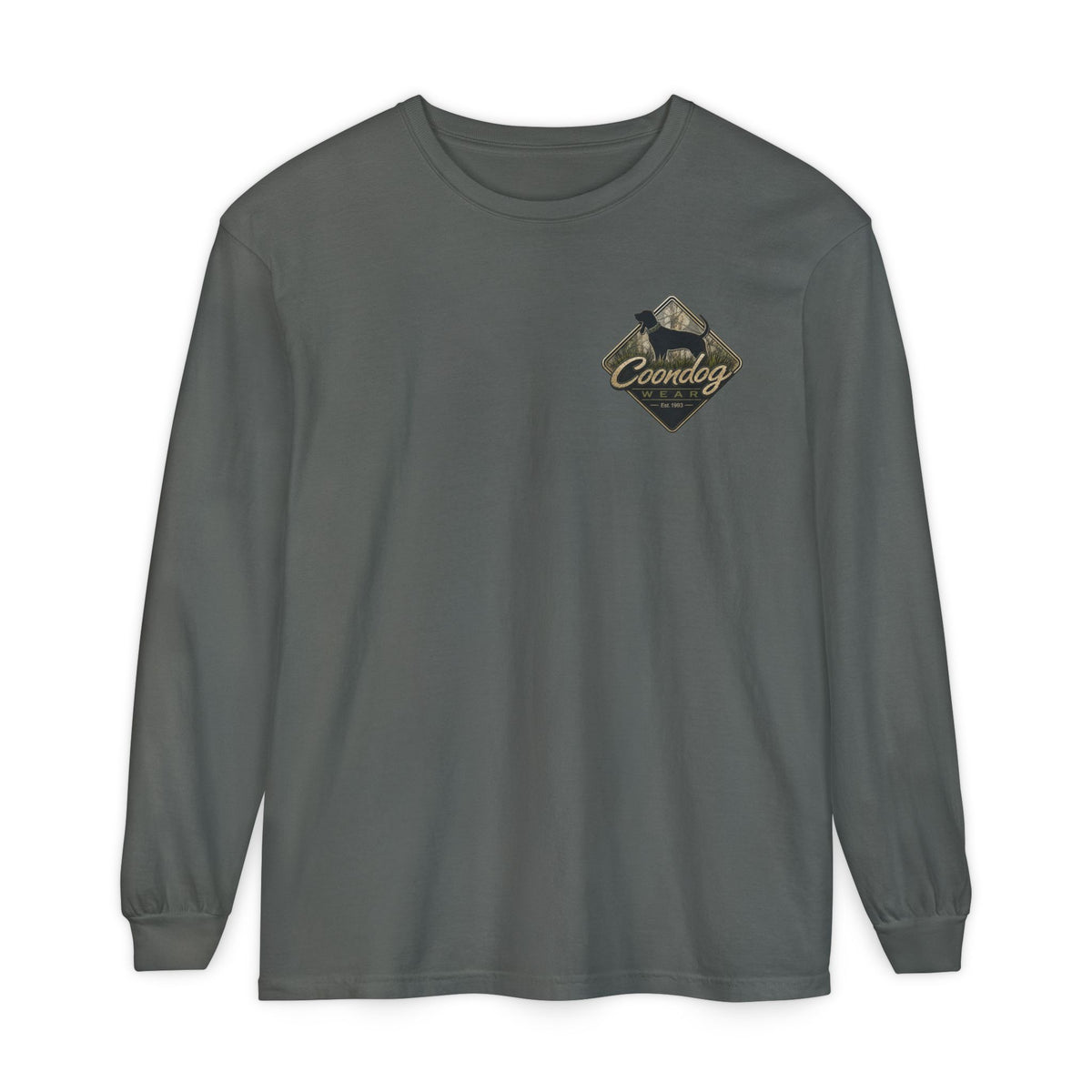 Coondog Hardwood Diamond Hunting Long Sleeve Shirt