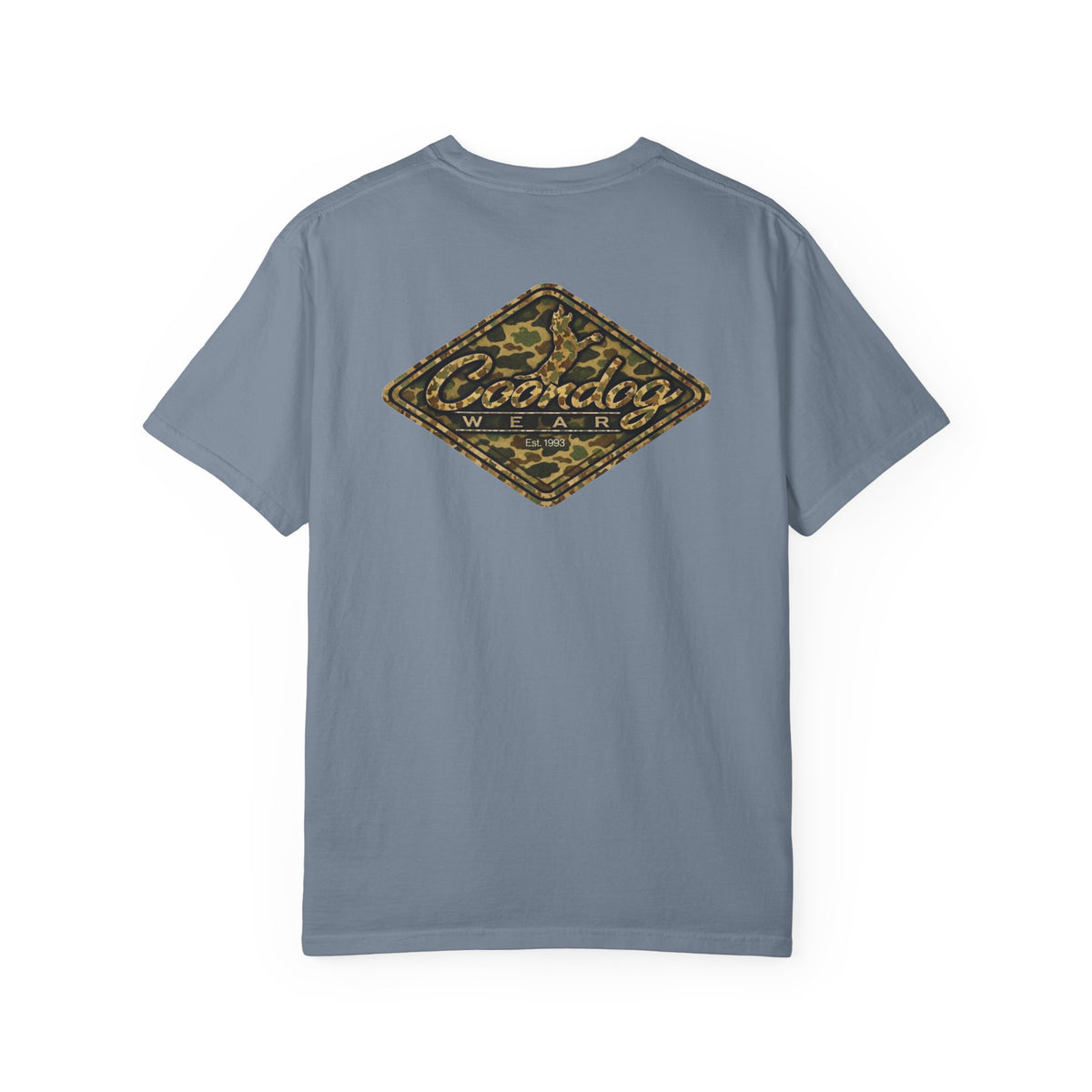 Coondog Vintage Duck Camo Diamond Hunting T-Shirt