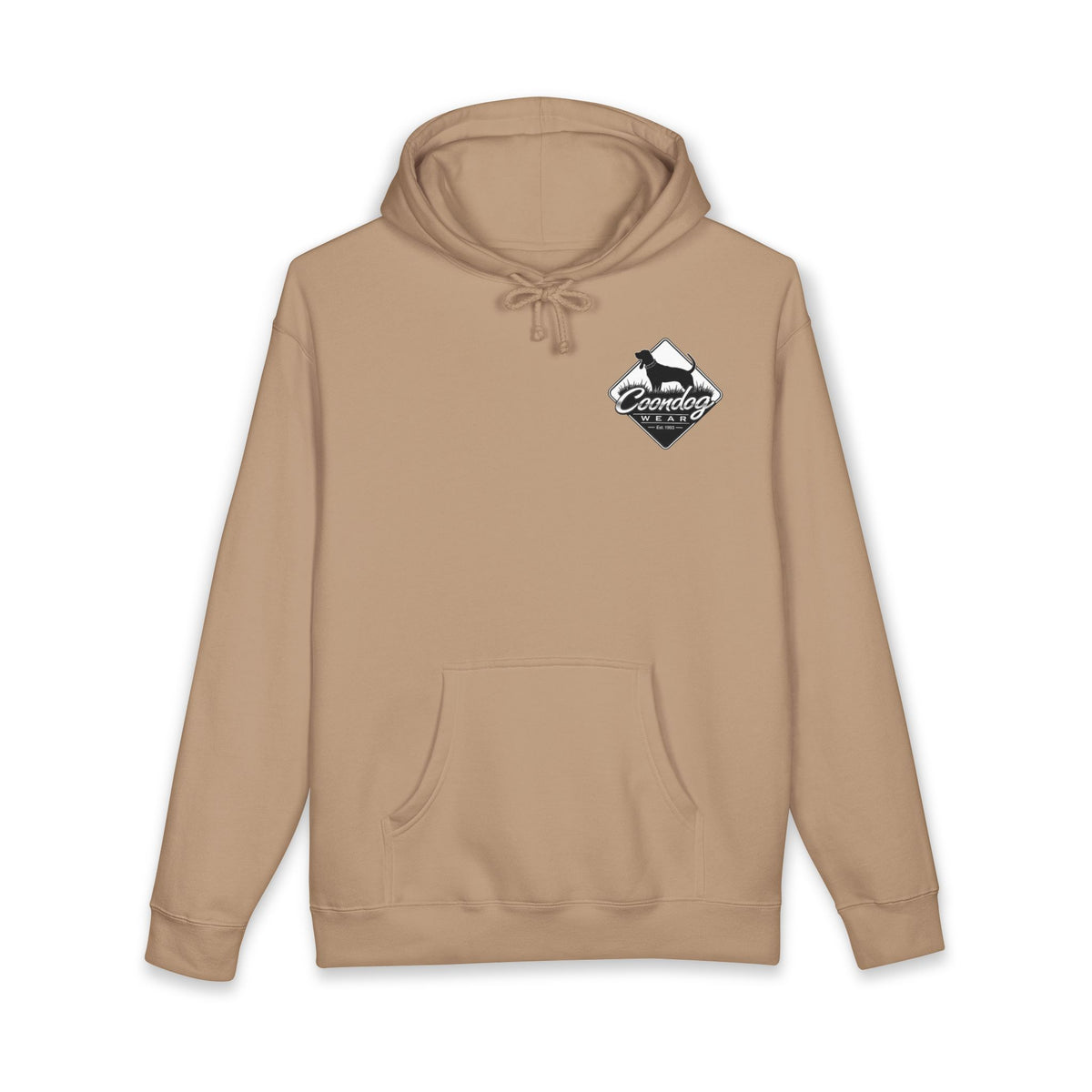 Coondog Classic White Diamond Heavyweight Hoodie