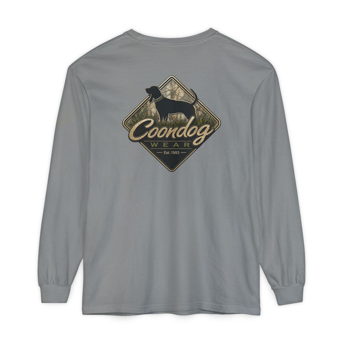 Coondog Hardwood Diamond Hunting Long Sleeve Shirt