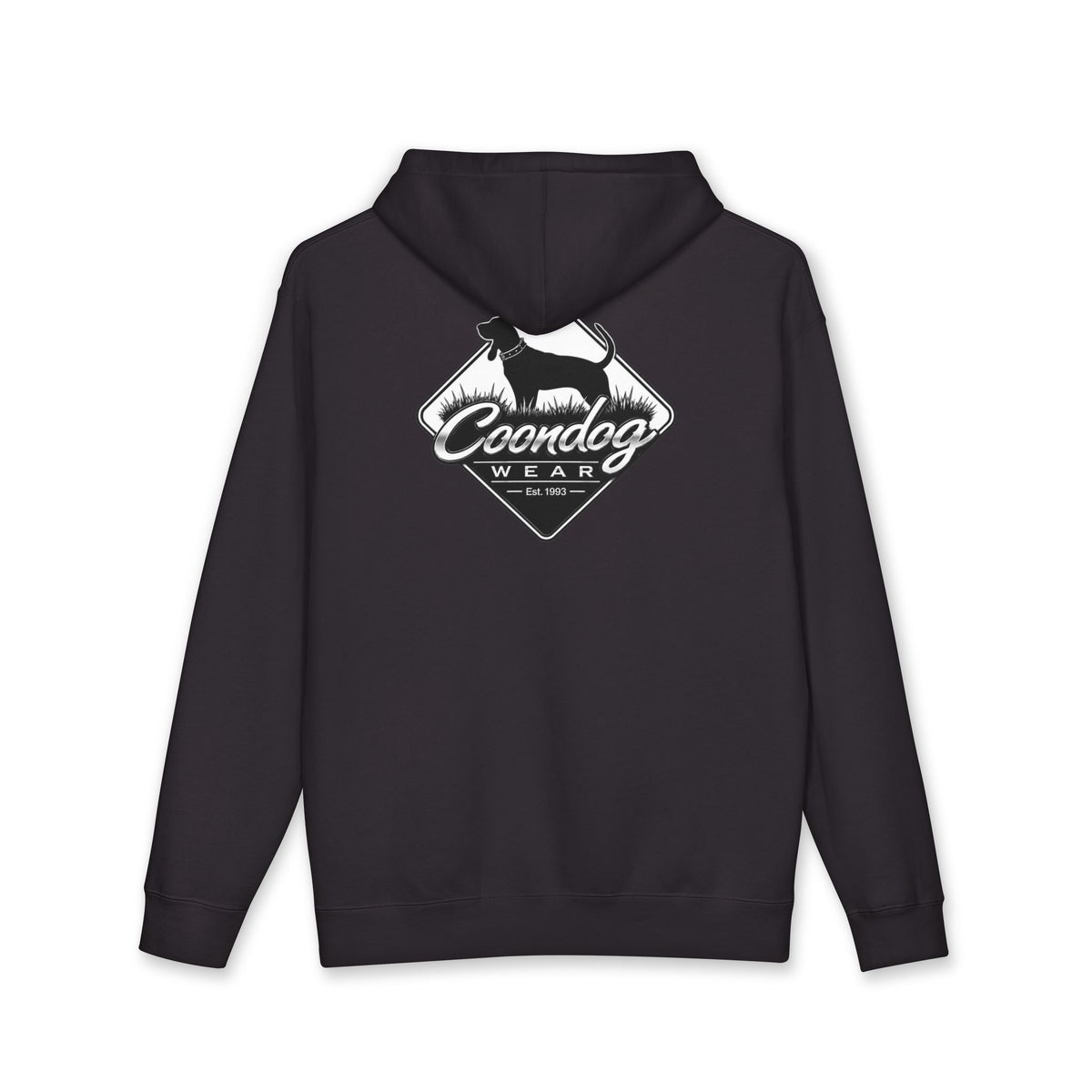 Coondog Classic White Diamond Heavyweight Hoodie