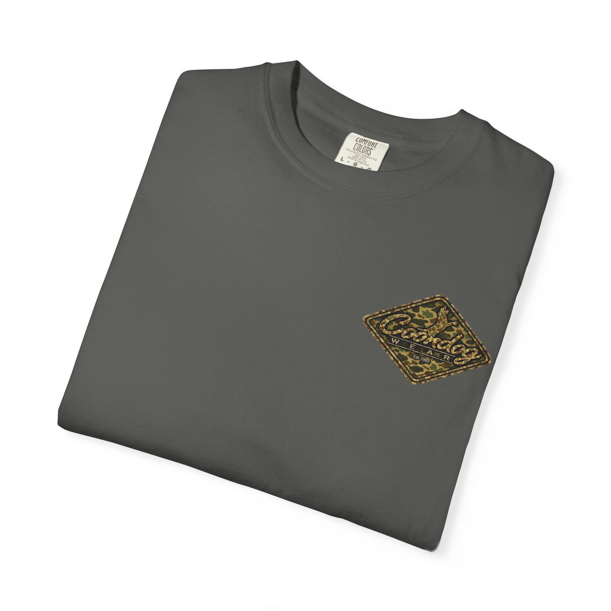 Coondog Vintage Duck Camo Diamond Hunting T-Shirt
