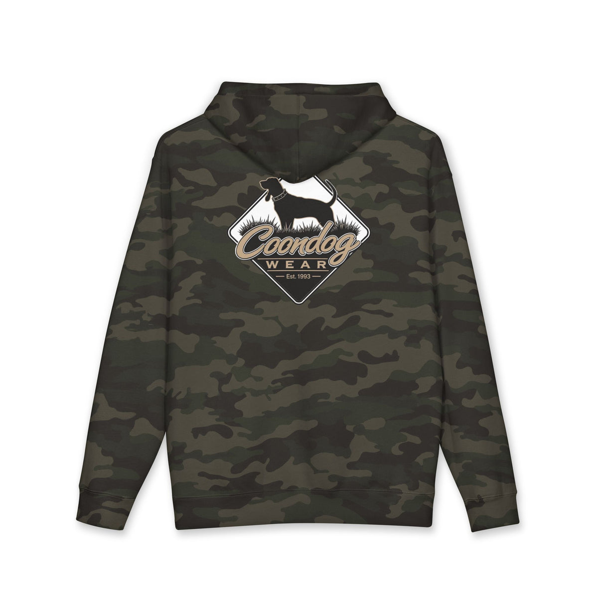 Coondog Classic Tan Diamond Heavyweight Hoodie