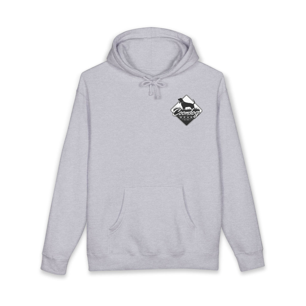 Coondog Classic White Diamond Heavyweight Hoodie
