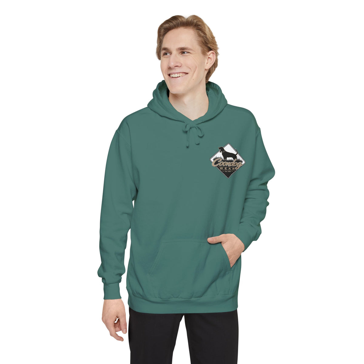 Coondog Classic Tan Diamond Heavyweight Hunting Hoodie