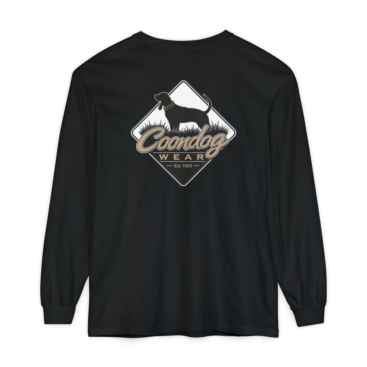 Coondog Classic Tan Diamond Hunting Long Sleeve Shirt