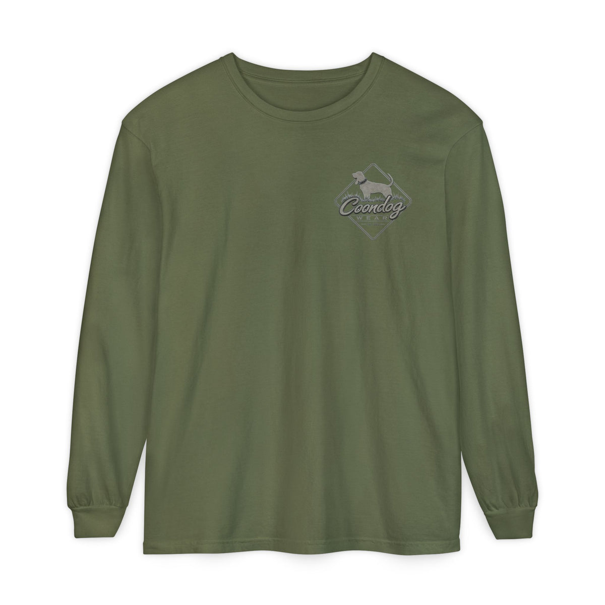 Coondog Stone Cold Concrete Diamond Hunting Long Sleeve Shirt