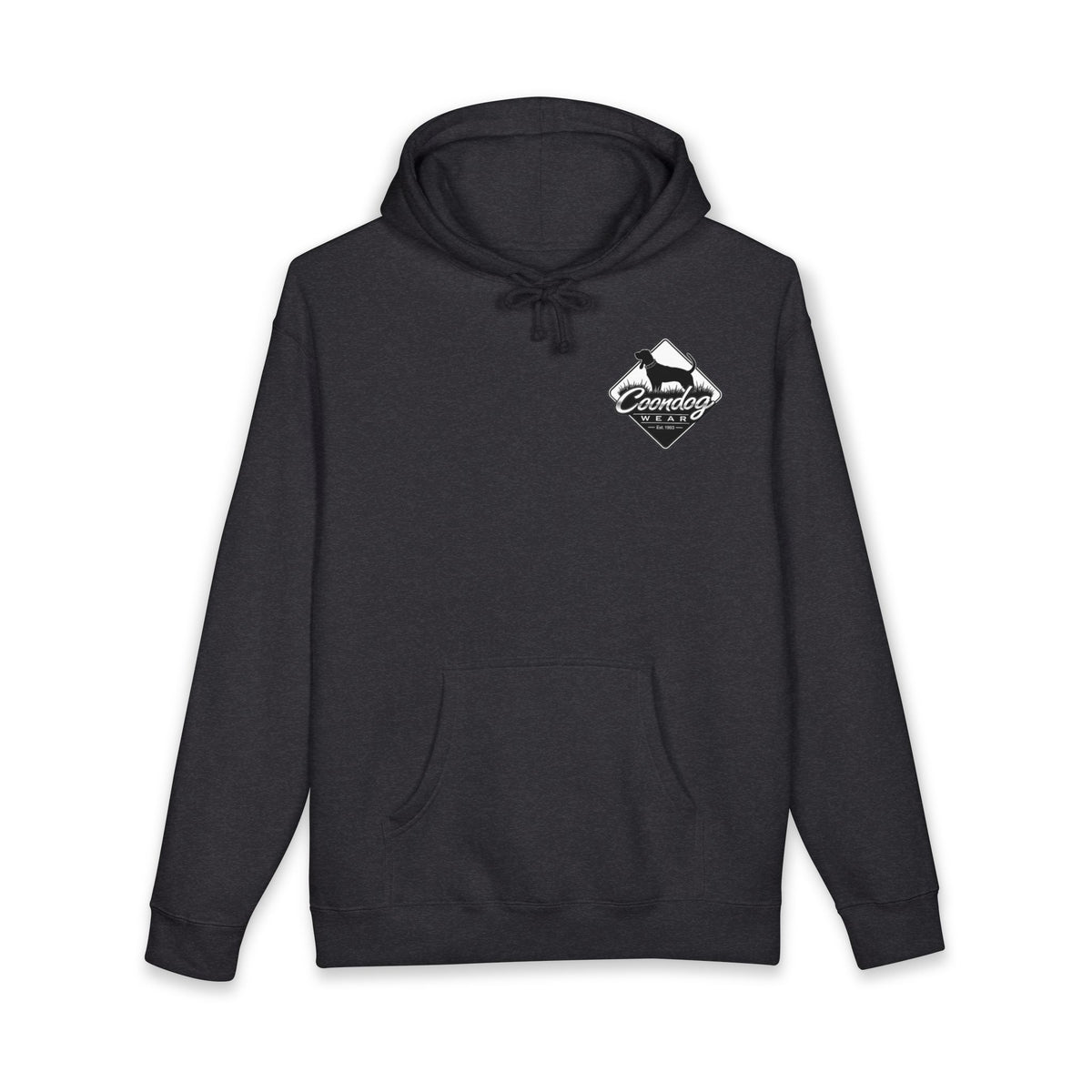 Coondog Classic White Diamond Heavyweight Hoodie