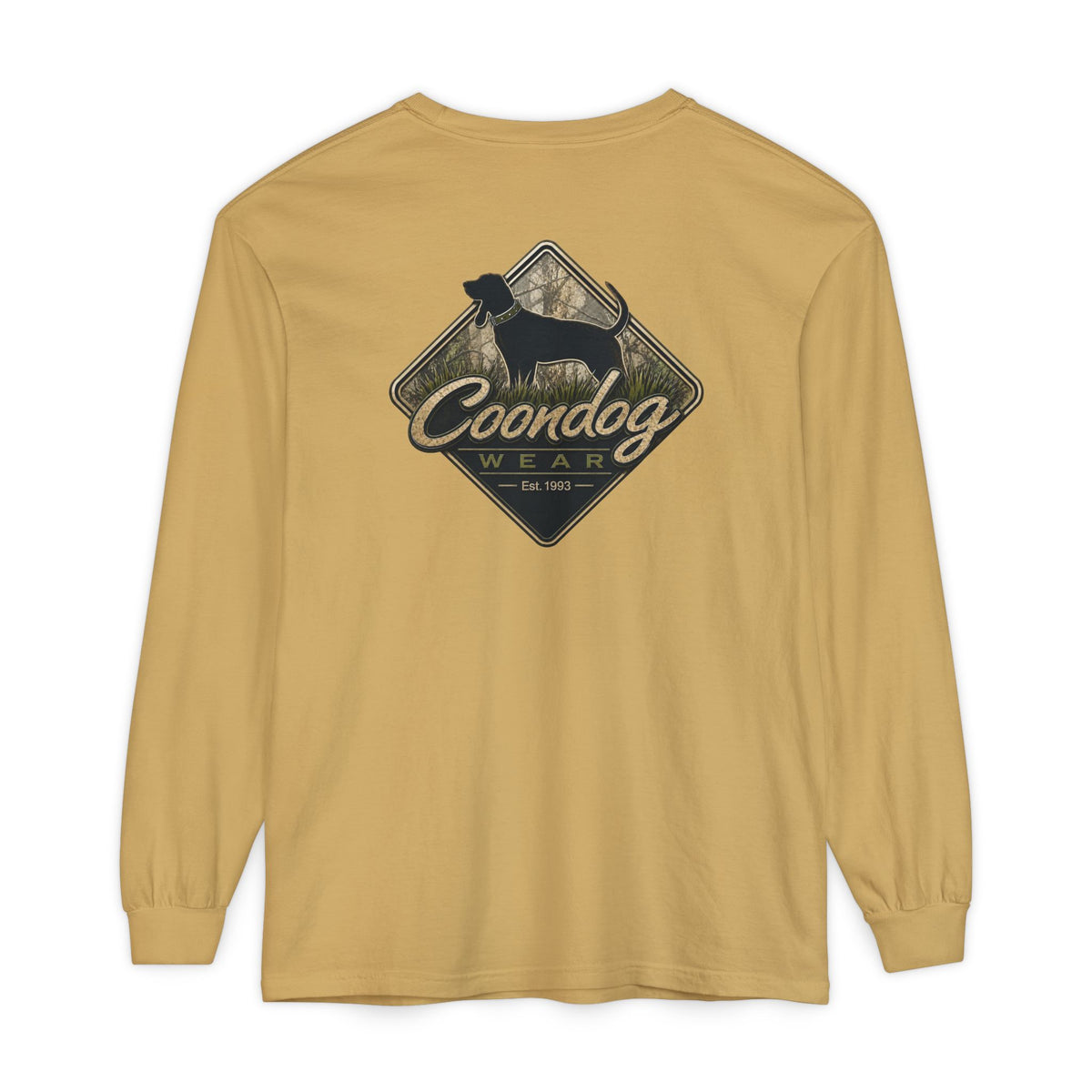 Coondog Hardwood Diamond Hunting Long Sleeve Shirt