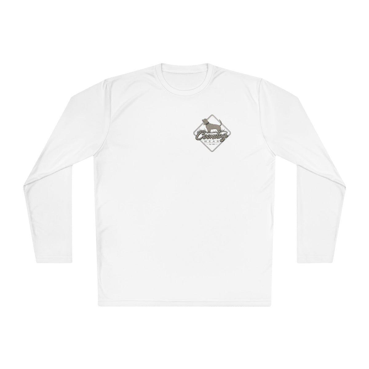 Coondog Stone Cold Concrete Diamond Performance Long Sleeve Shirt