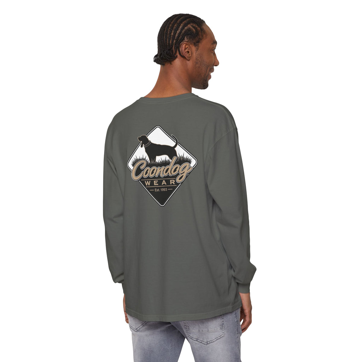Coondog Classic Tan Diamond Hunting Long Sleeve Shirt