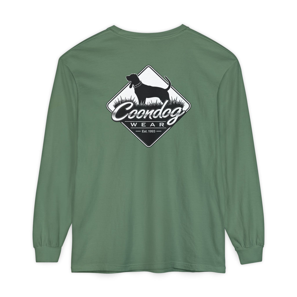 Coondog Classic White Diamond Hunting Long Sleeve Shirt