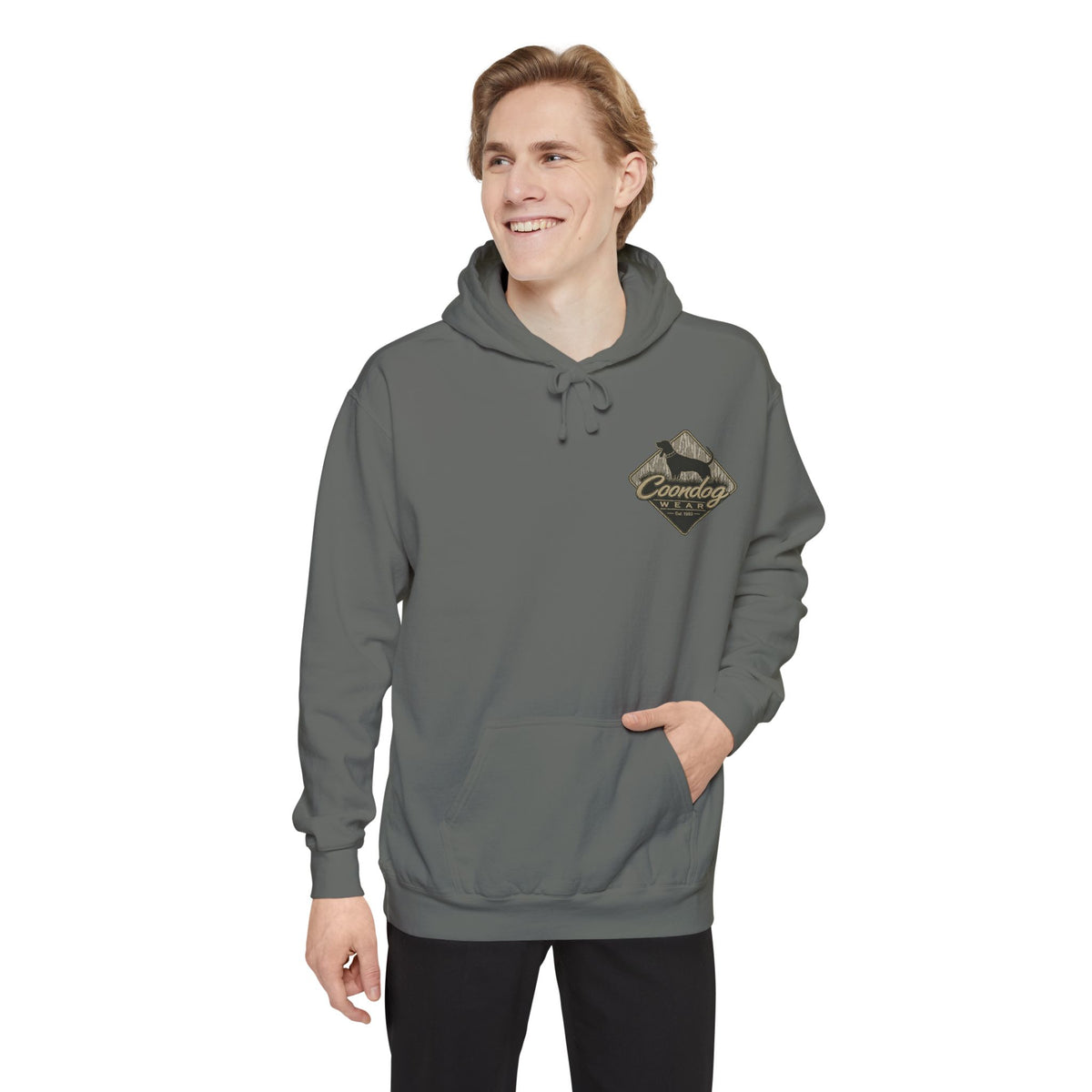 Coondog Bottom Land Diamond Heavyweight Hunting Hoodie