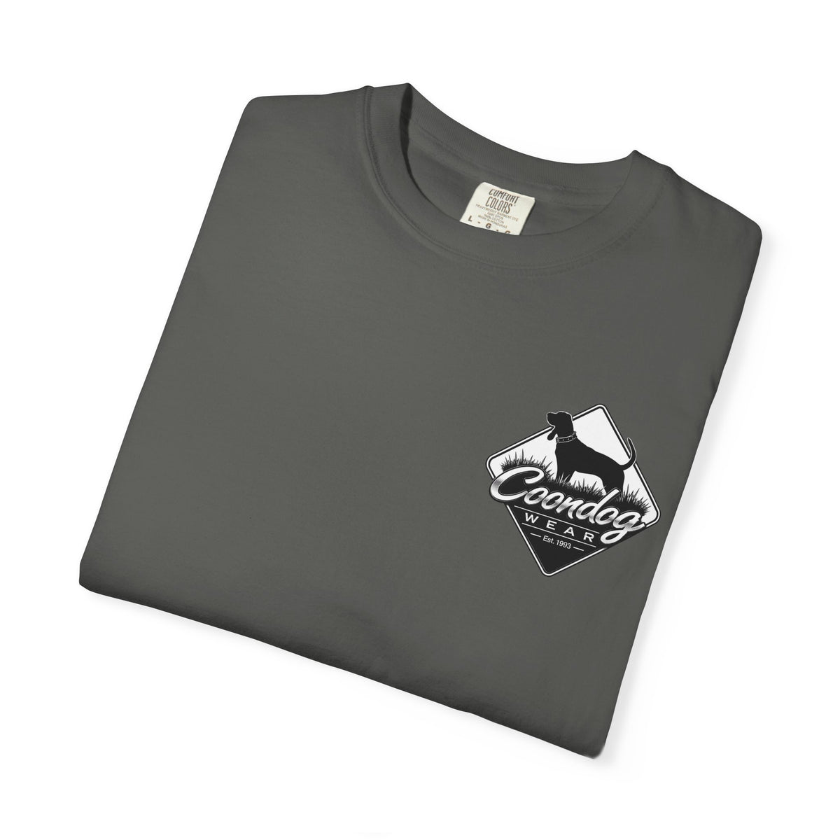 Coondog Classic White Diamond Hunting T-Shirt