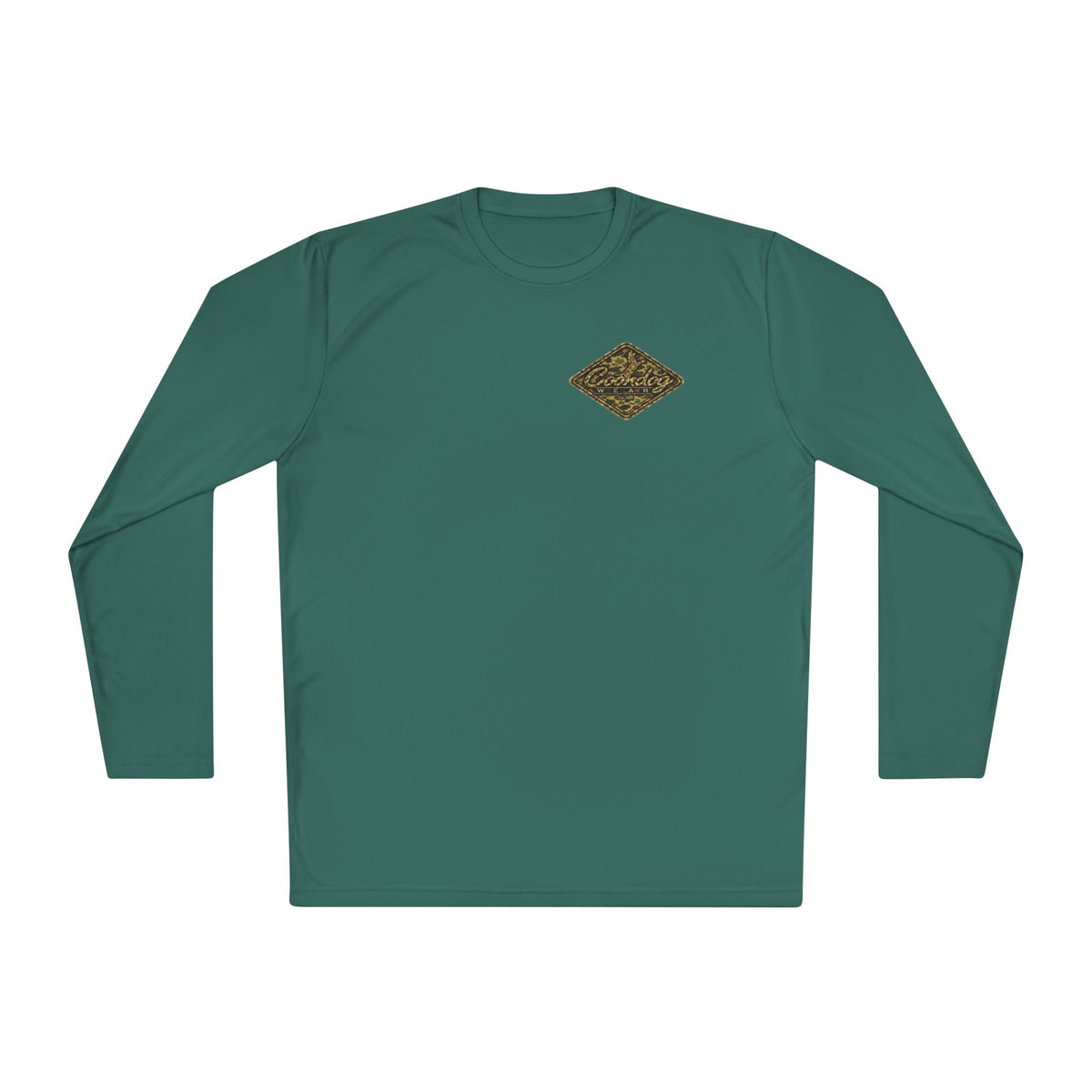 Coondog Vintage Duck Camo Diamond Performance Long Sleeve Shirt