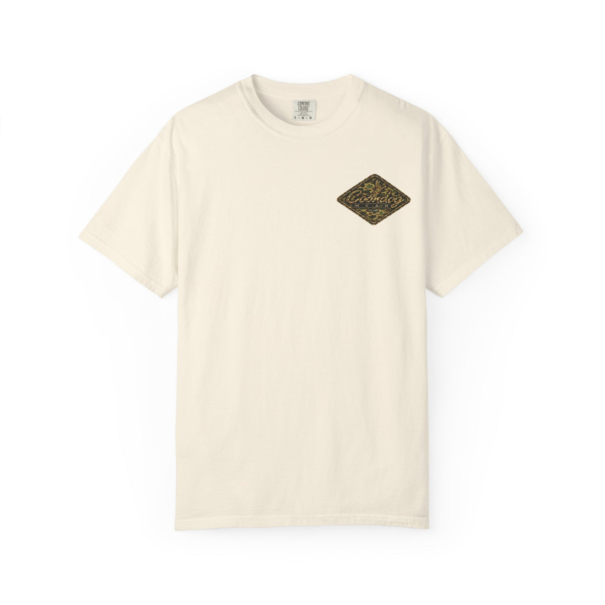 Coondog Vintage Duck Camo Diamond Hunting T-Shirt