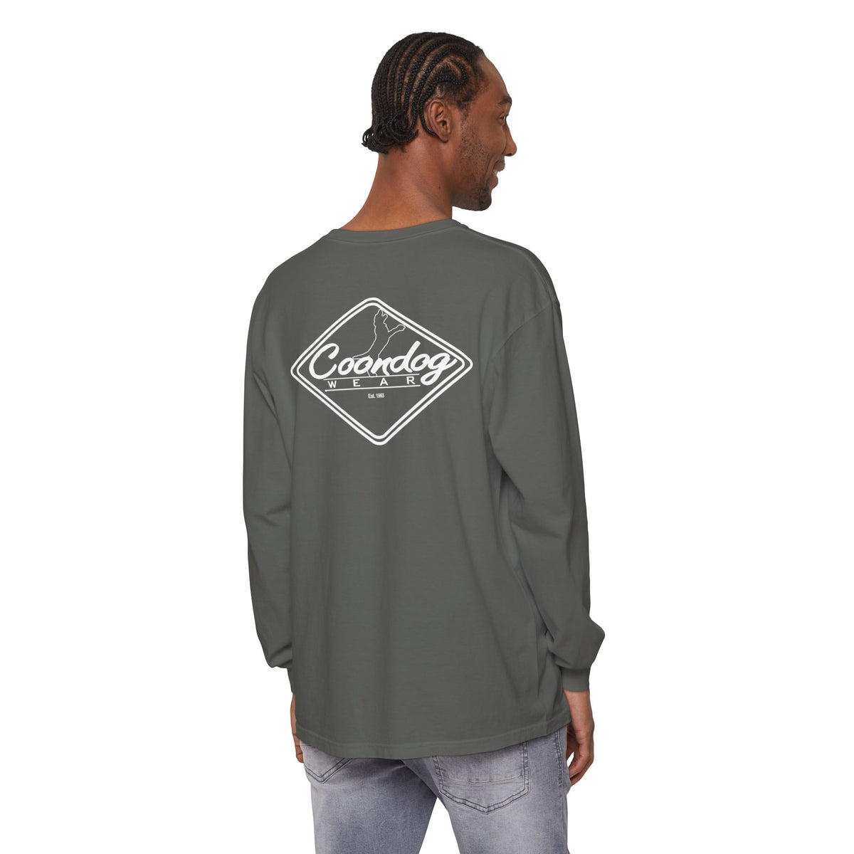 Coondog White Diamond Long Sleeve Shirt
