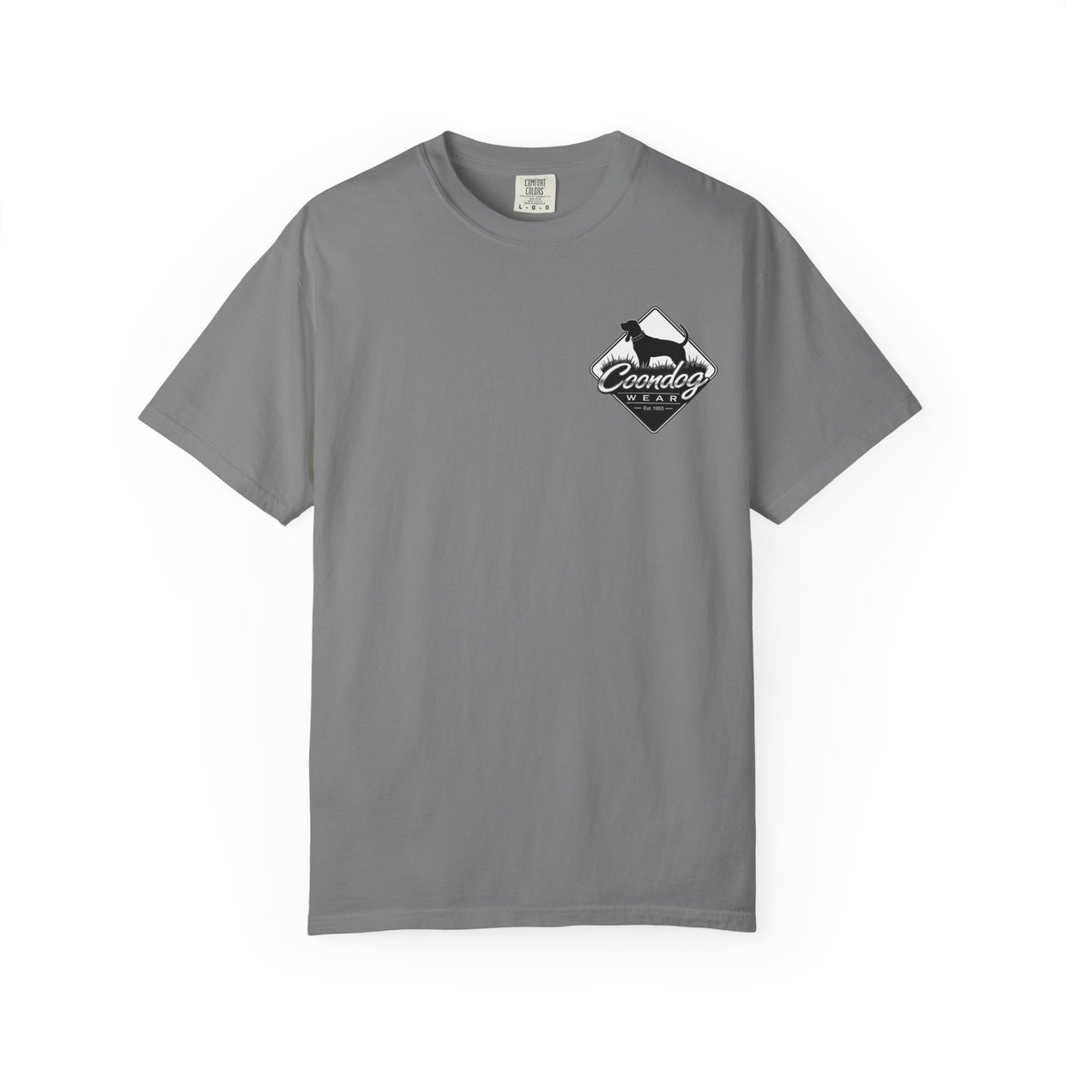 Coondog Classic White Diamond Hunting T-Shirt