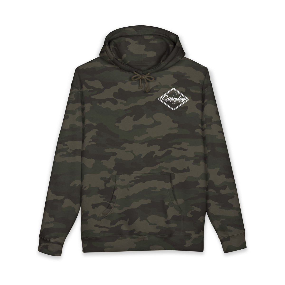 Coondog White Diamond Heavyweight Hoodie