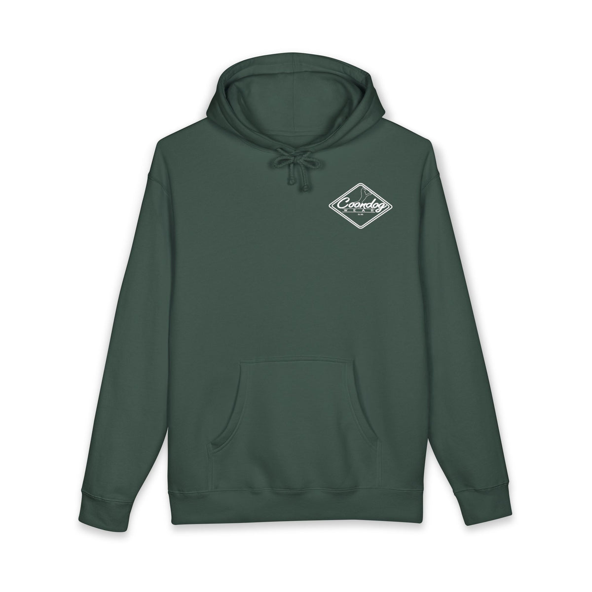 Coondog White Diamond Heavyweight Hoodie