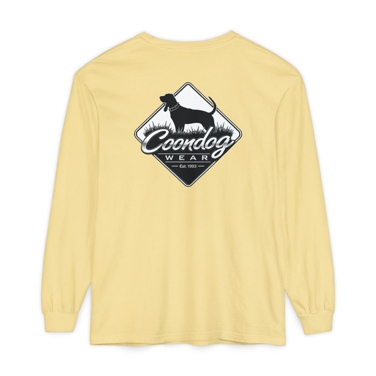 Coondog Classic White Diamond Hunting Long Sleeve Shirt