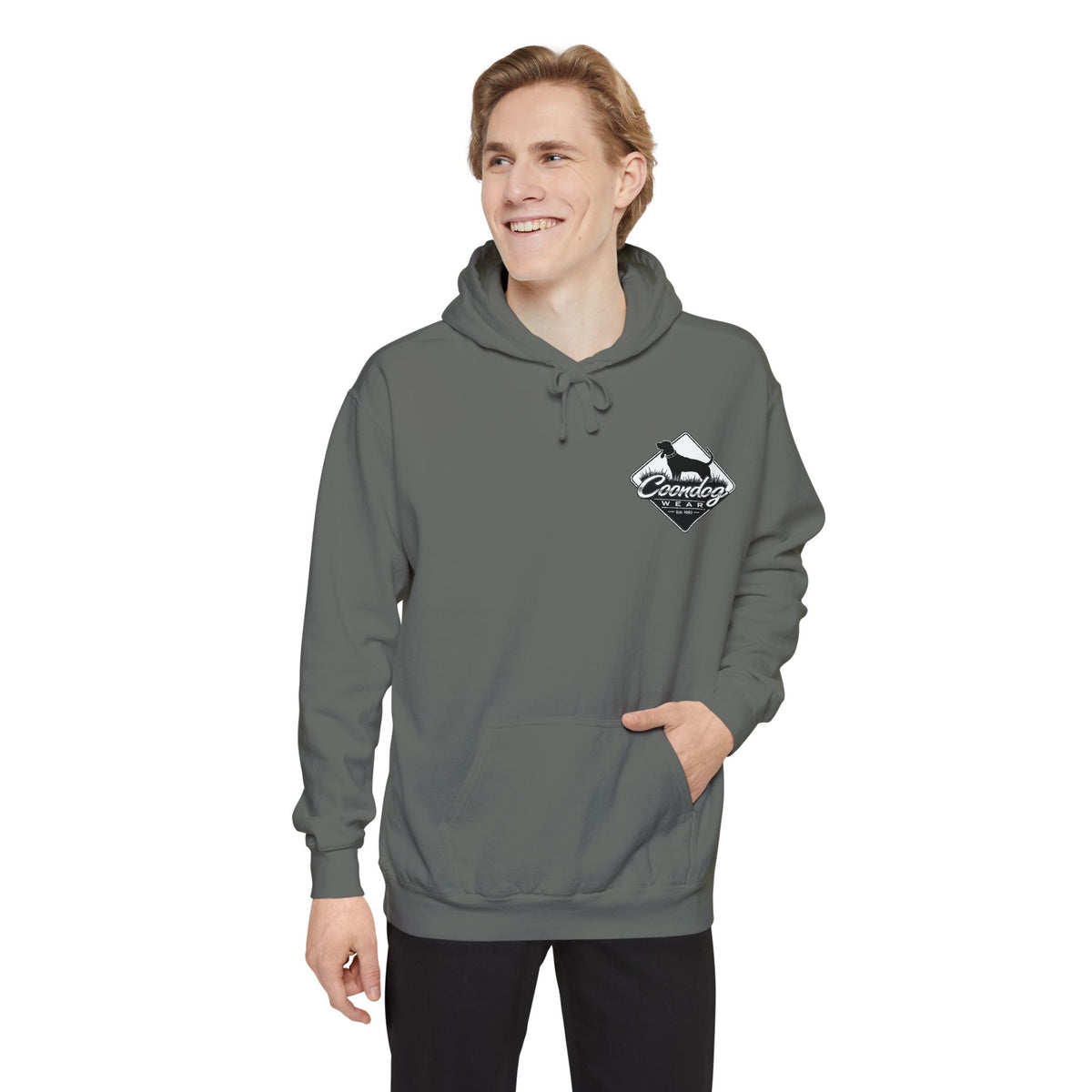 Coondog Classic White Diamond Heavyweight Hunting Hoodie
