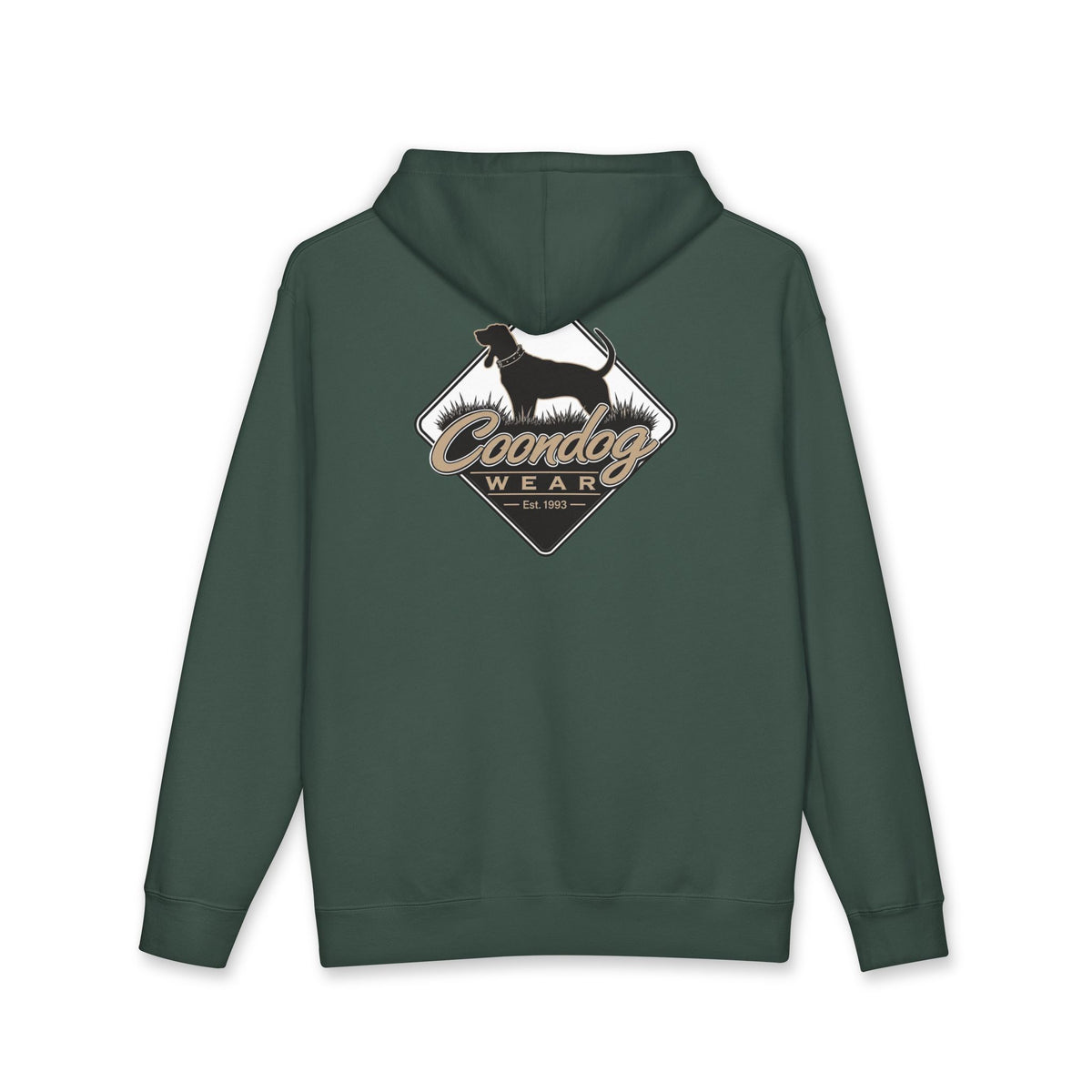 Coondog Classic Tan Diamond Heavyweight Hoodie