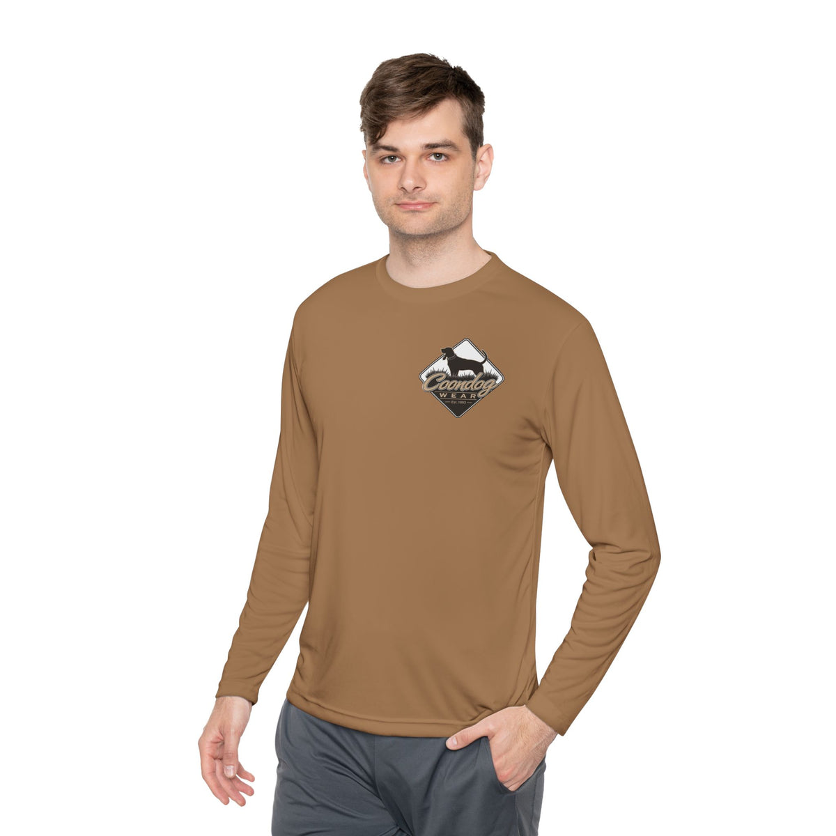 CoonDog Black & Gold Diamond Performance Hunting Long Sleeve