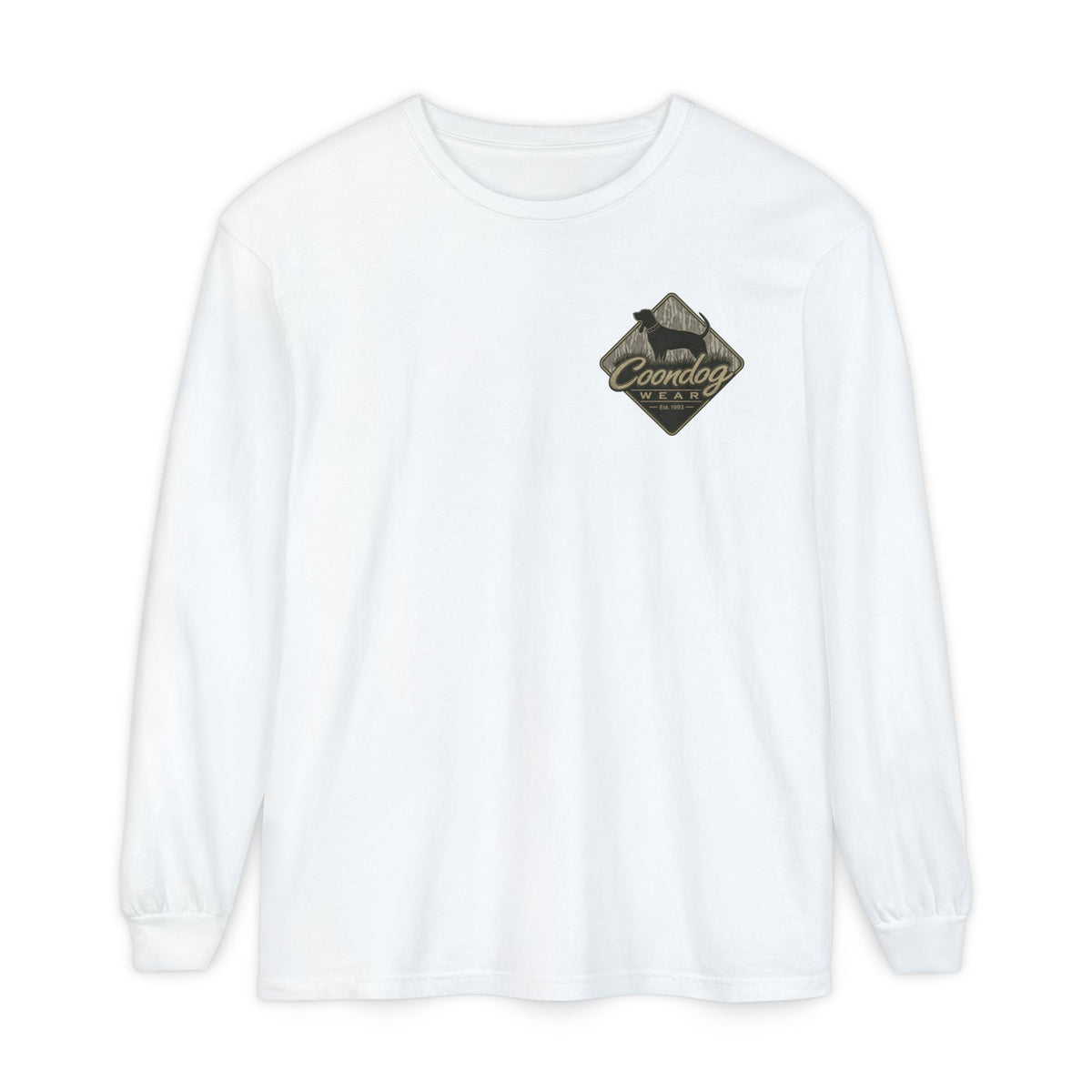 Coondog Bottom Land Diamond Hunting Long Sleeve Shirt