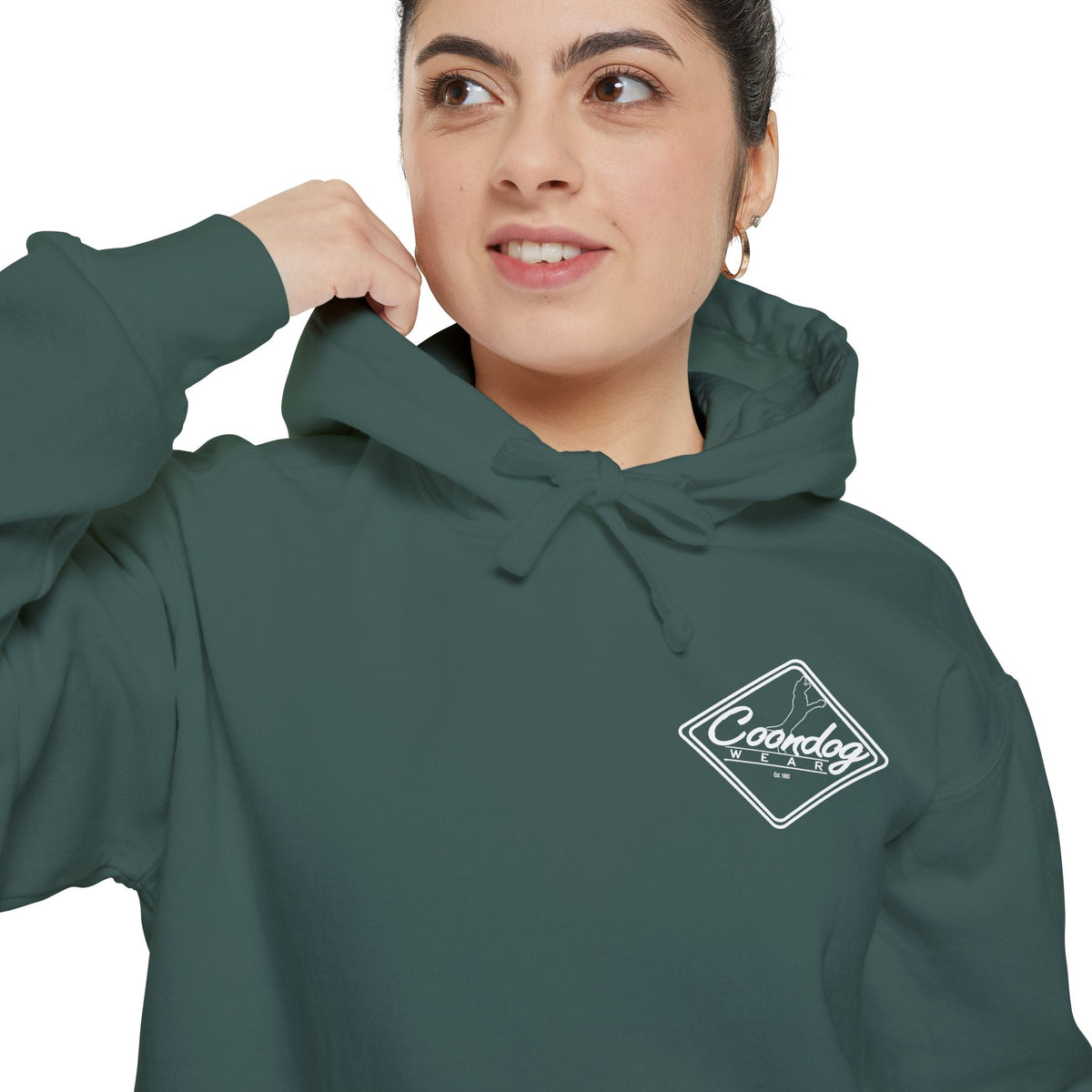 Coondog White Diamond Heavyweight Hunting Hoodie