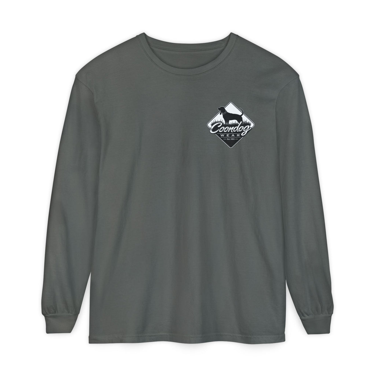 Coondog Classic White Diamond Hunting Long Sleeve Shirt