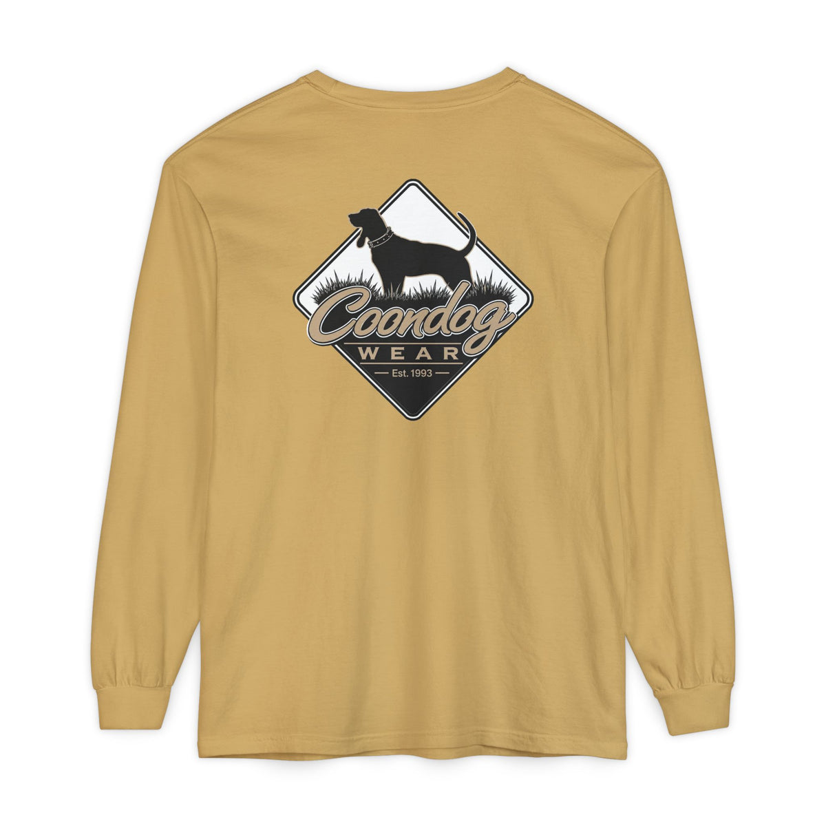 Coondog Classic Tan Diamond Hunting Long Sleeve Shirt