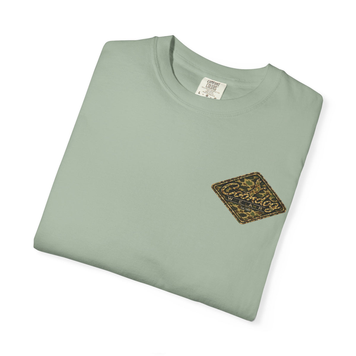 Coondog Vintage Duck Camo Diamond Hunting T-Shirt