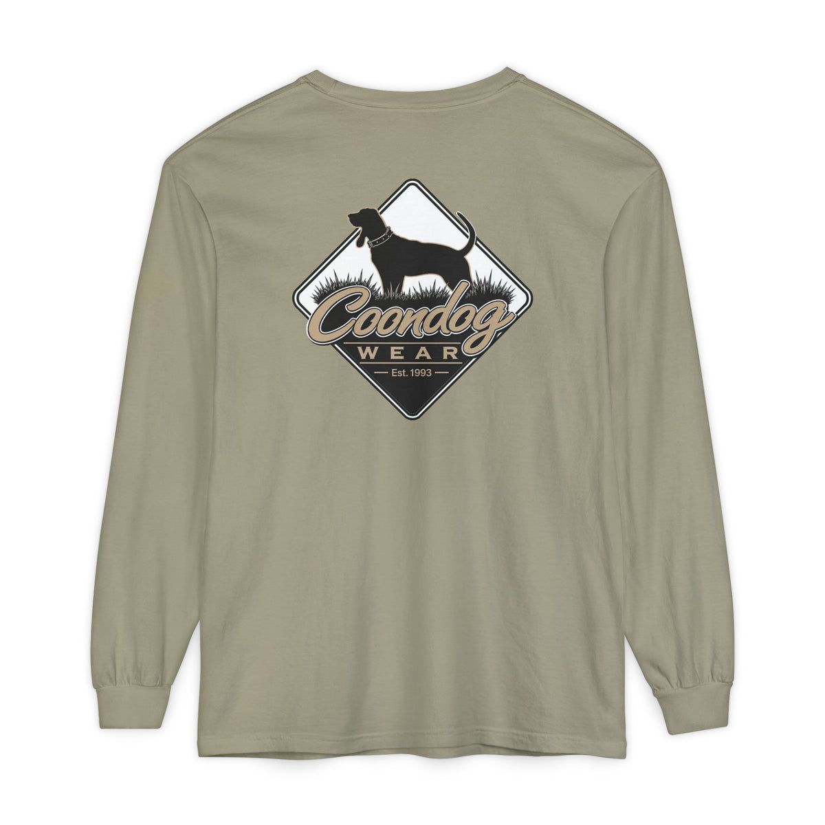 Coondog Classic Tan Diamond Hunting Long Sleeve Shirt