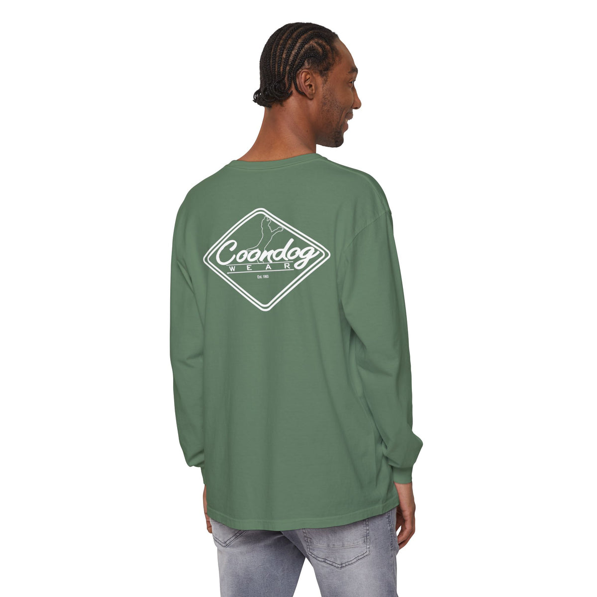 Coondog White Diamond Long Sleeve Shirt