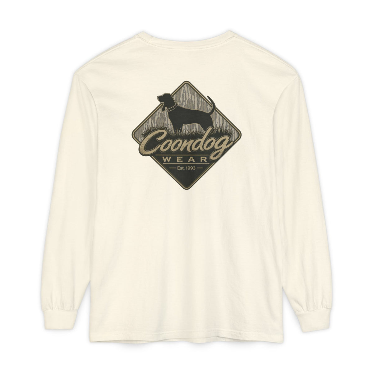 Coondog Bottom Land Diamond Hunting Long Sleeve Shirt