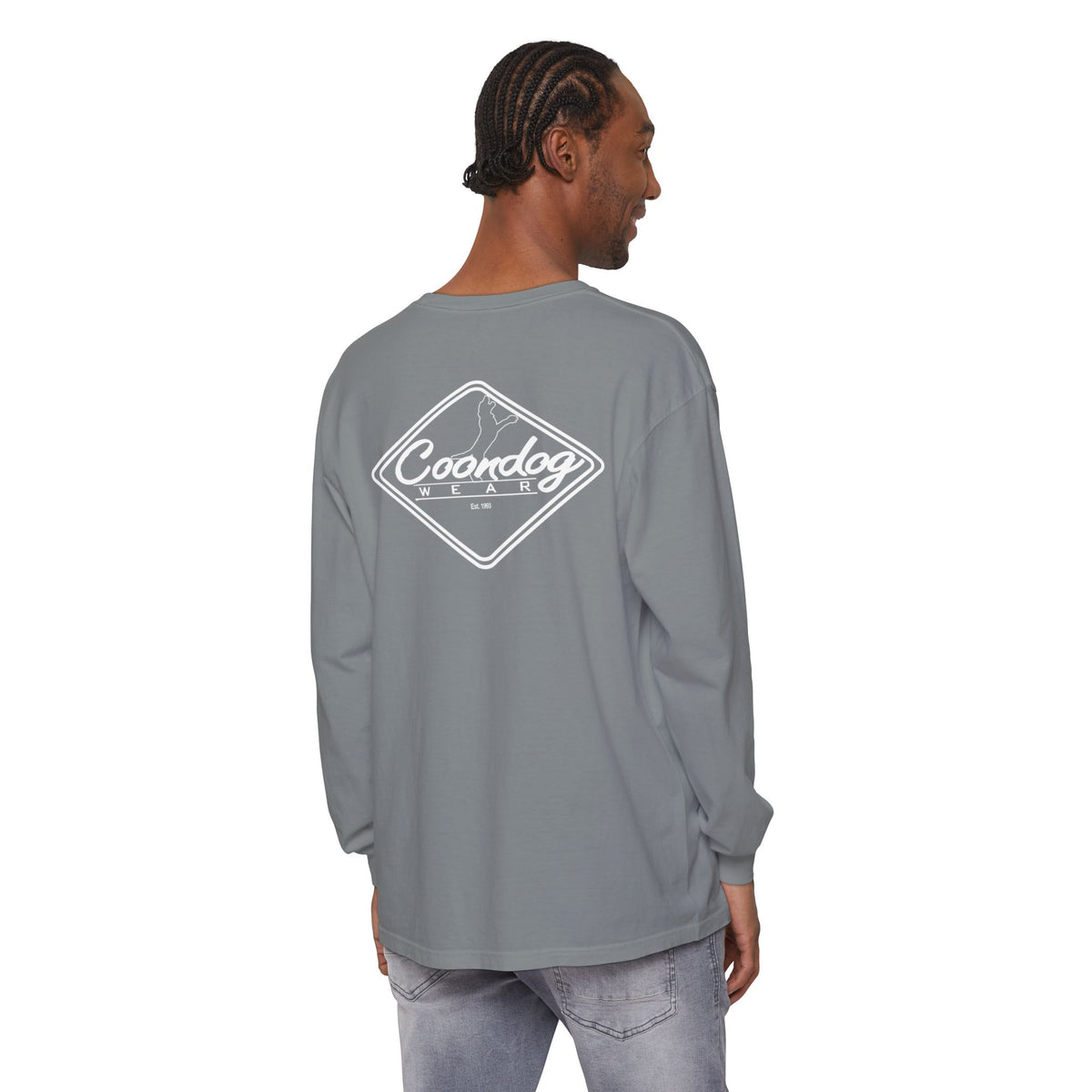 Coondog White Diamond Long Sleeve Shirt