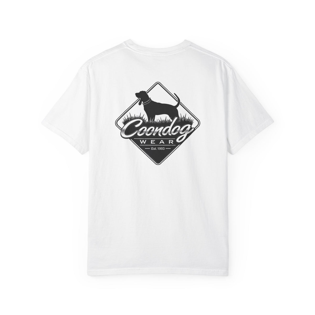 Coondog Classic White Diamond Hunting T-Shirt
