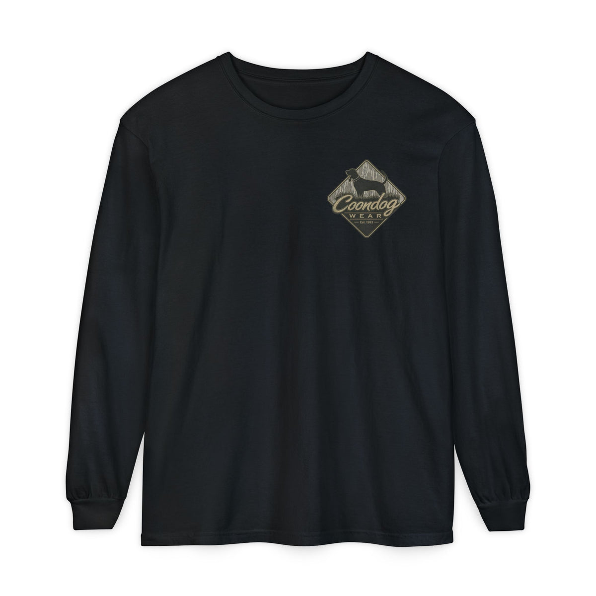 Coondog Bottom Land Diamond Hunting Long Sleeve Shirt