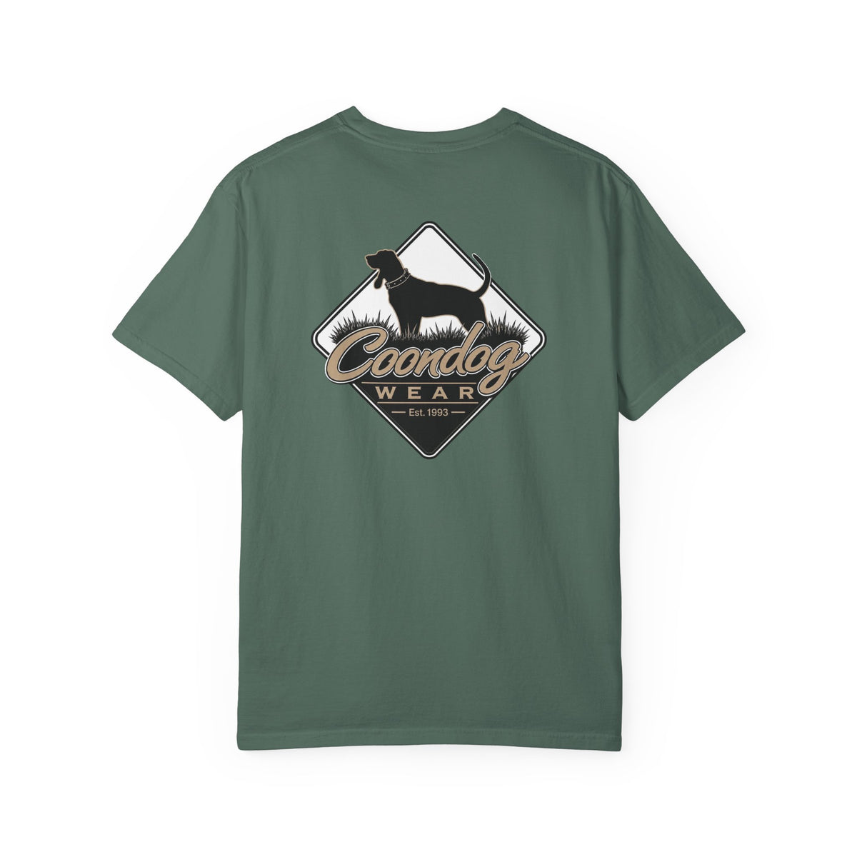 Coondog Classic Tan Diamond Hunting T-Shirt
