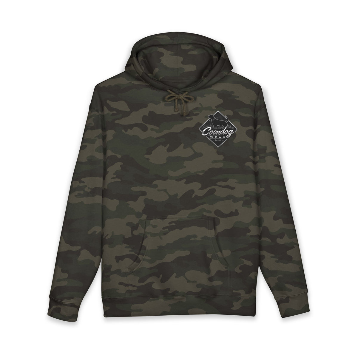 Coondog Stone Cold Black Diamond Heavyweight Hoodie