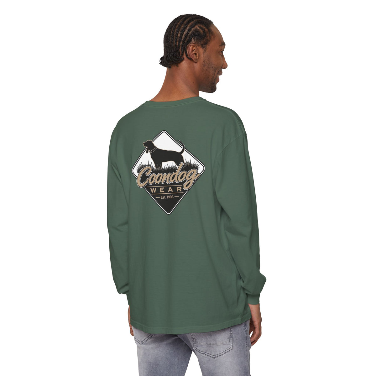 Coondog Classic Tan Diamond Hunting Long Sleeve Shirt