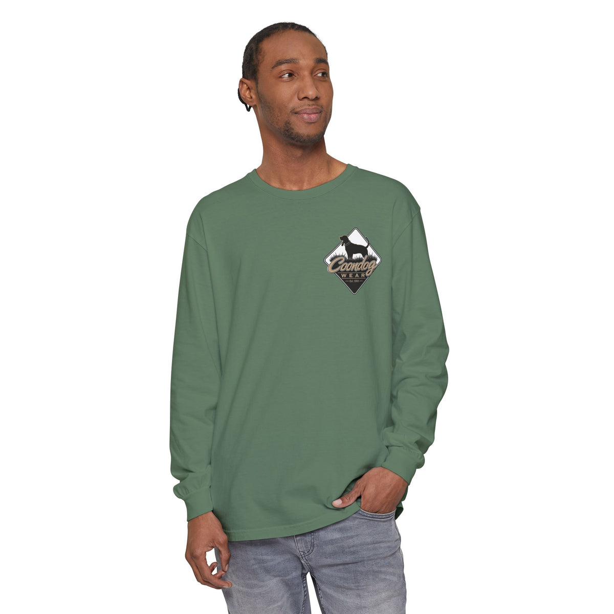 Coondog Classic Tan Diamond Hunting Long Sleeve Shirt