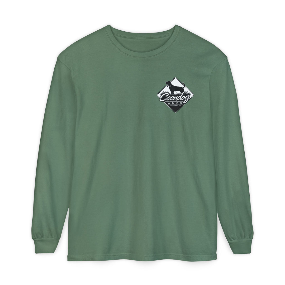 Coondog Classic White Diamond Hunting Long Sleeve Shirt