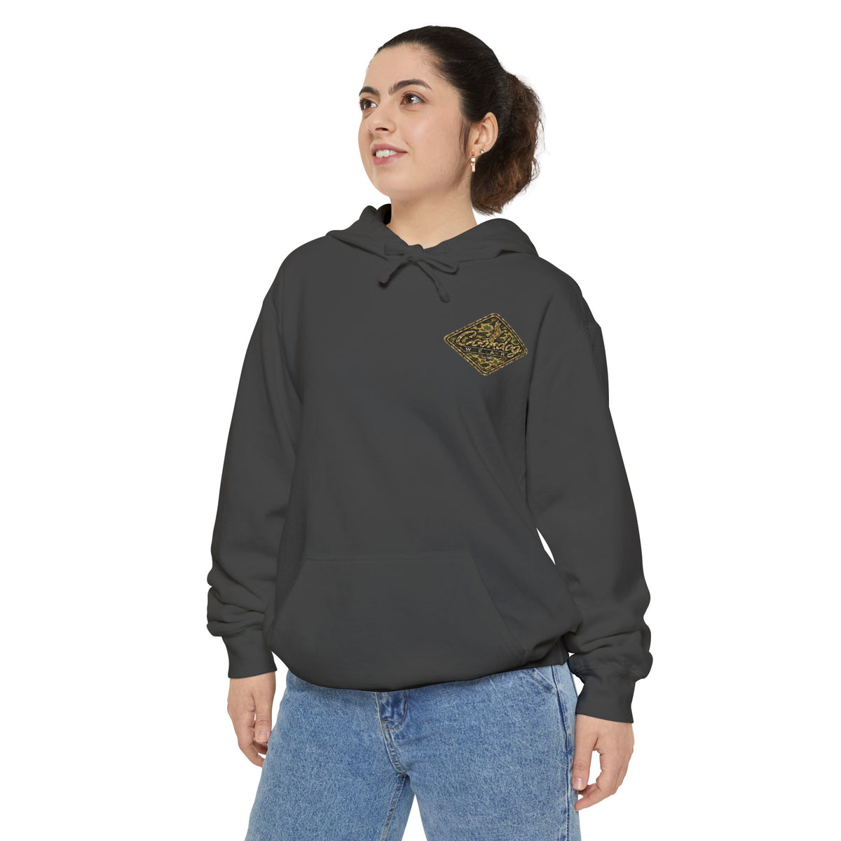 CoonDog Vintage Duck Camo Diamond Heavyweight Hunting Hoodie